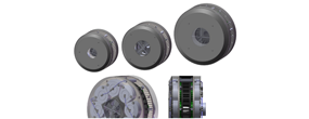 Freins pneumatiques à simple disque et modules de freinage des deux cotés à forts couple modèles OWB250-300-400 pour contrôle de tension