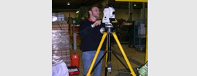 Mesure au laser en 3D sur site des machines de coupe