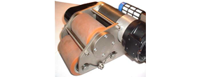 Pousseur de bobine pneumatique
